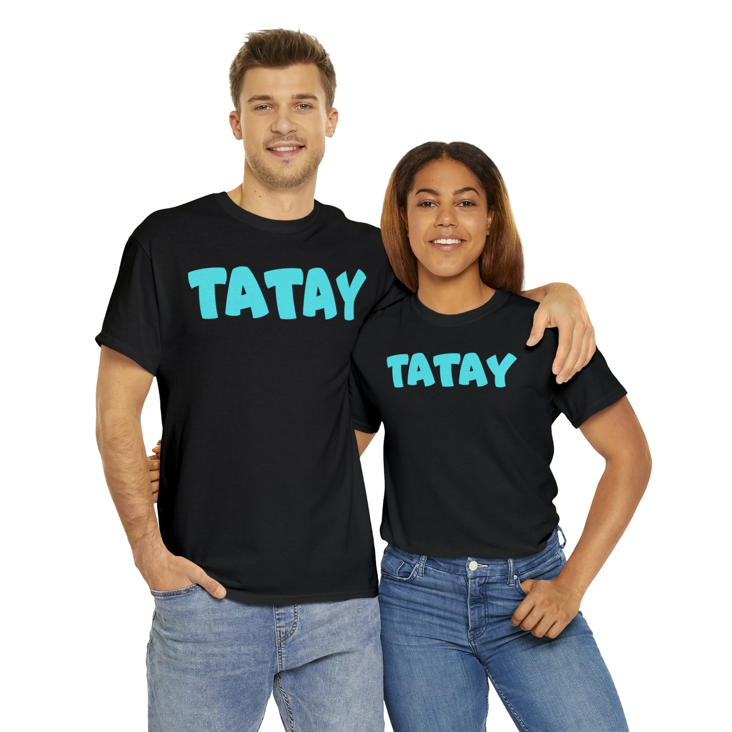 TATAY Unisex Heavy Cotton T-Shirt | Filipino | Tagalog | Father | Dad | Family