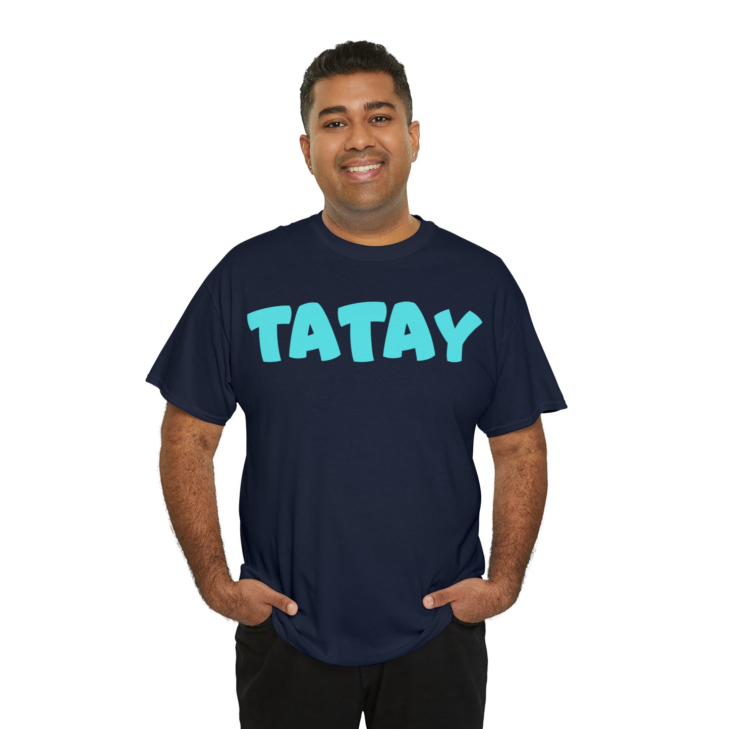 TATAY Unisex Heavy Cotton T-Shirt | Filipino | Tagalog | Father | Dad | Family