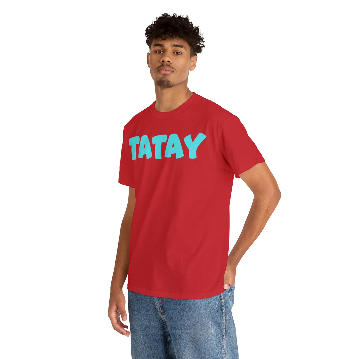 TATAY Unisex Heavy Cotton T-Shirt | Filipino | Tagalog | Father | Dad | Family