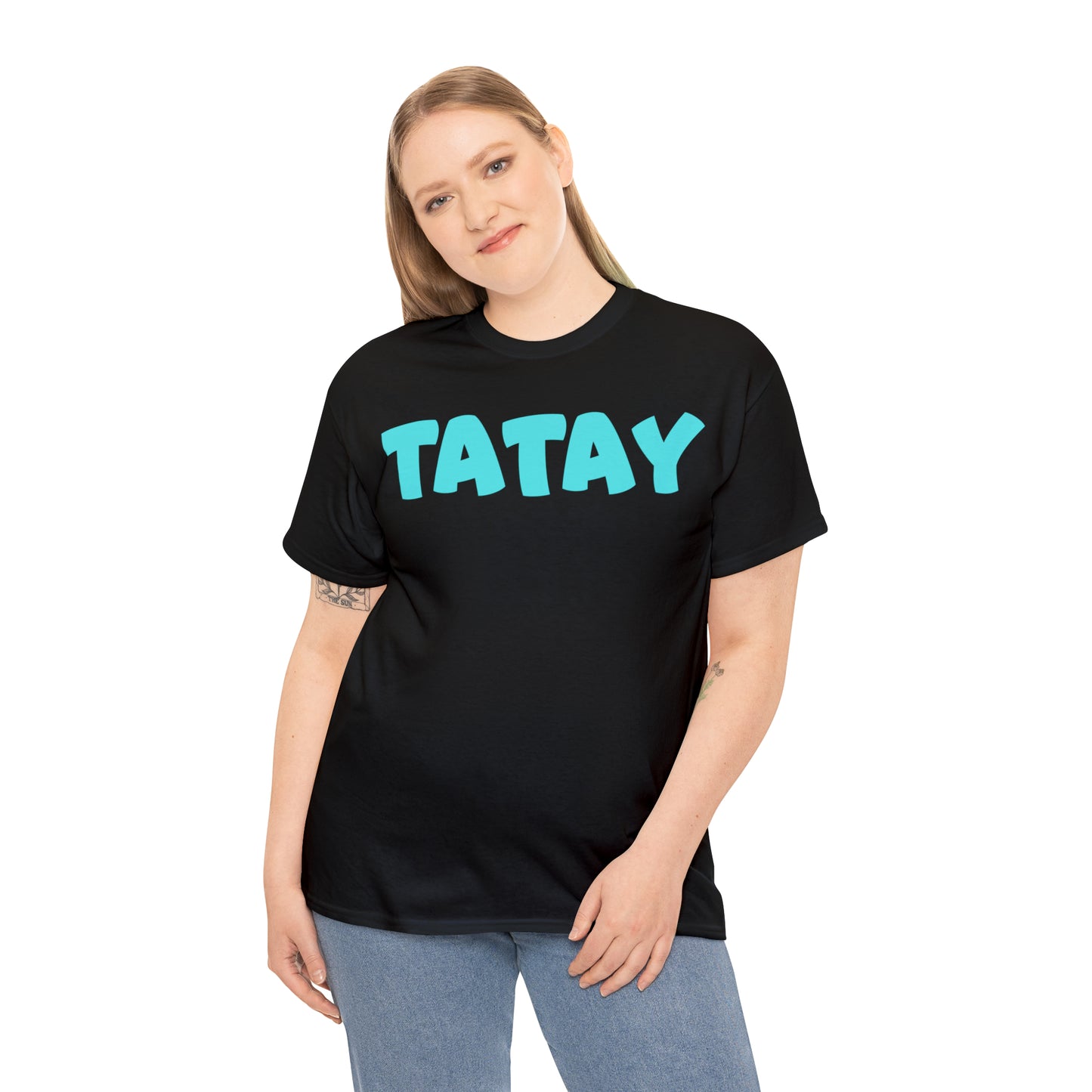 TATAY Unisex Heavy Cotton T-Shirt | Filipino | Tagalog | Father | Dad | Family