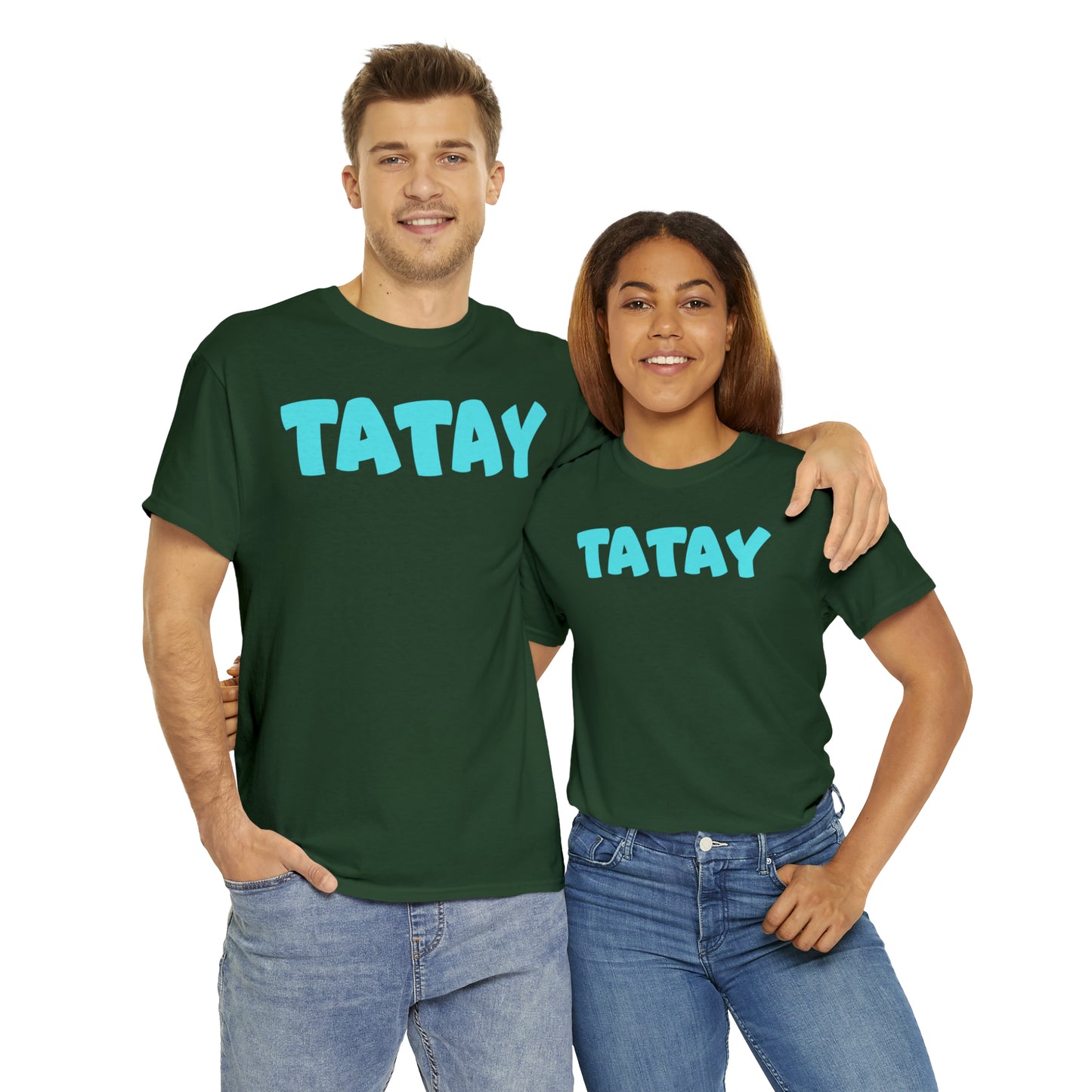 TATAY Unisex Heavy Cotton T-Shirt | Filipino | Tagalog | Father | Dad | Family