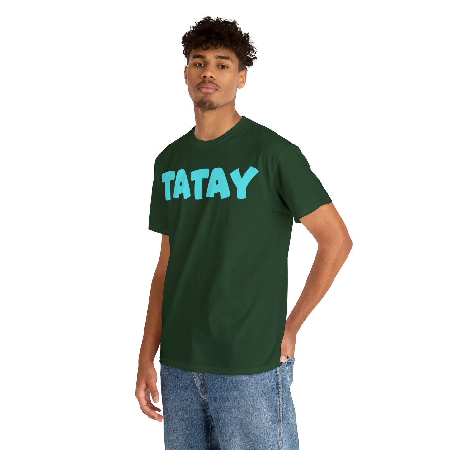 TATAY Unisex Heavy Cotton T-Shirt | Filipino | Tagalog | Father | Dad | Family