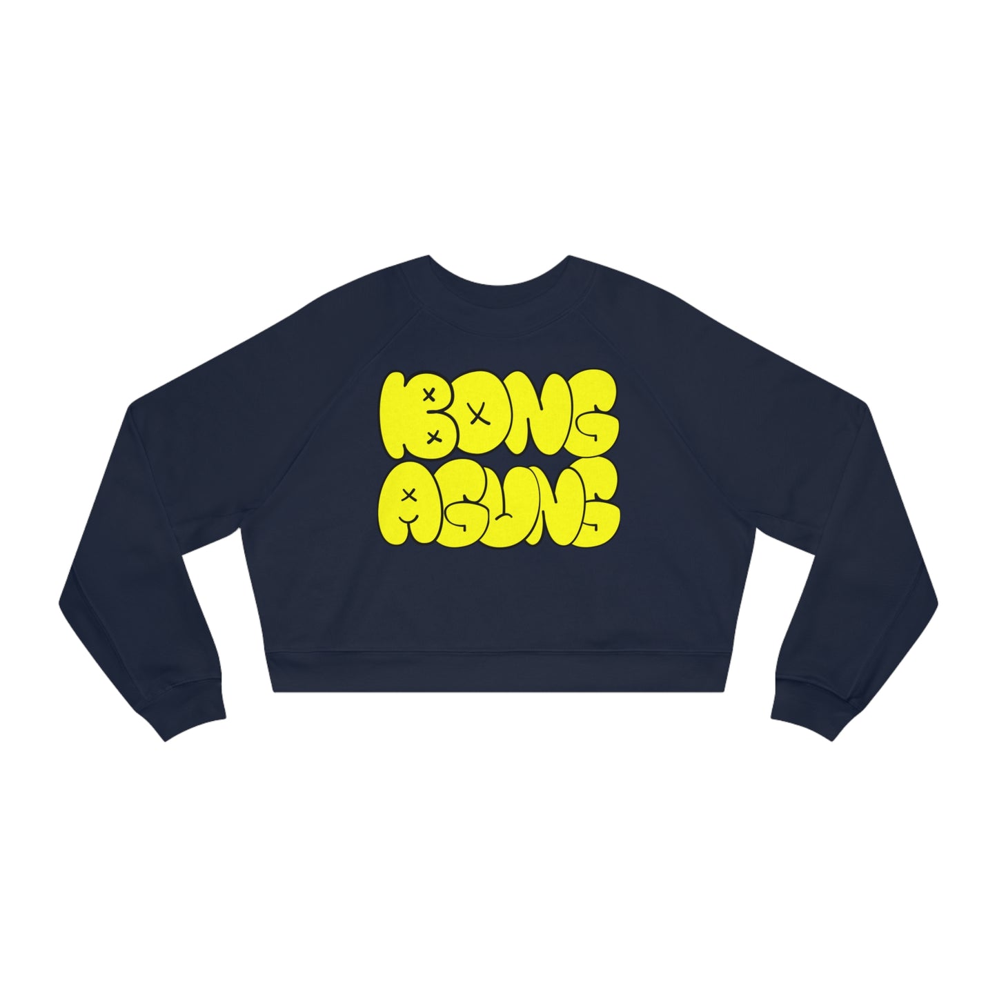 BONGAGUNG Women's Cropped Fleece Pullover