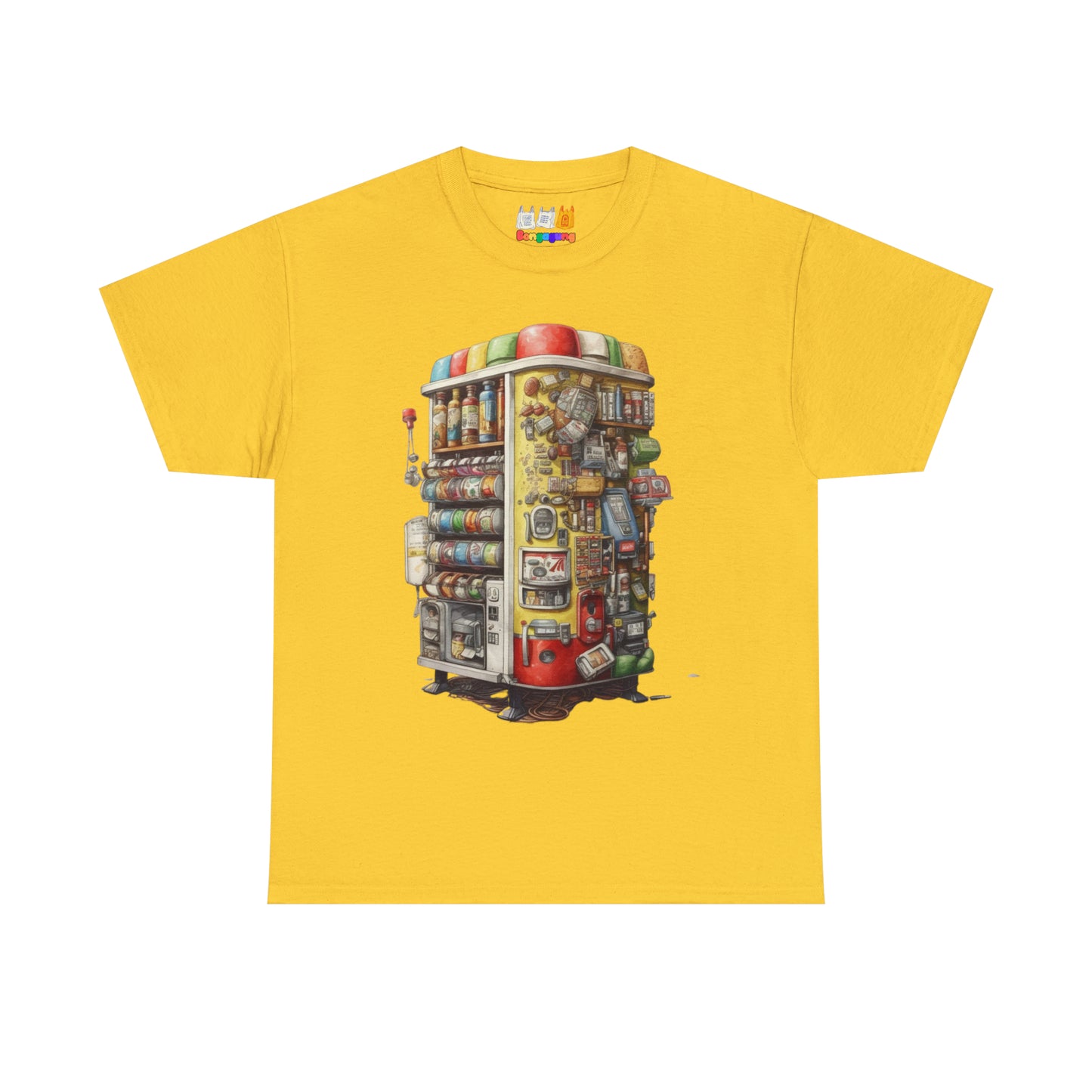 Capsule Vending Machine  Unisex Heavy Cotton T-Shirt |  Japan | Tokyo | Osaka