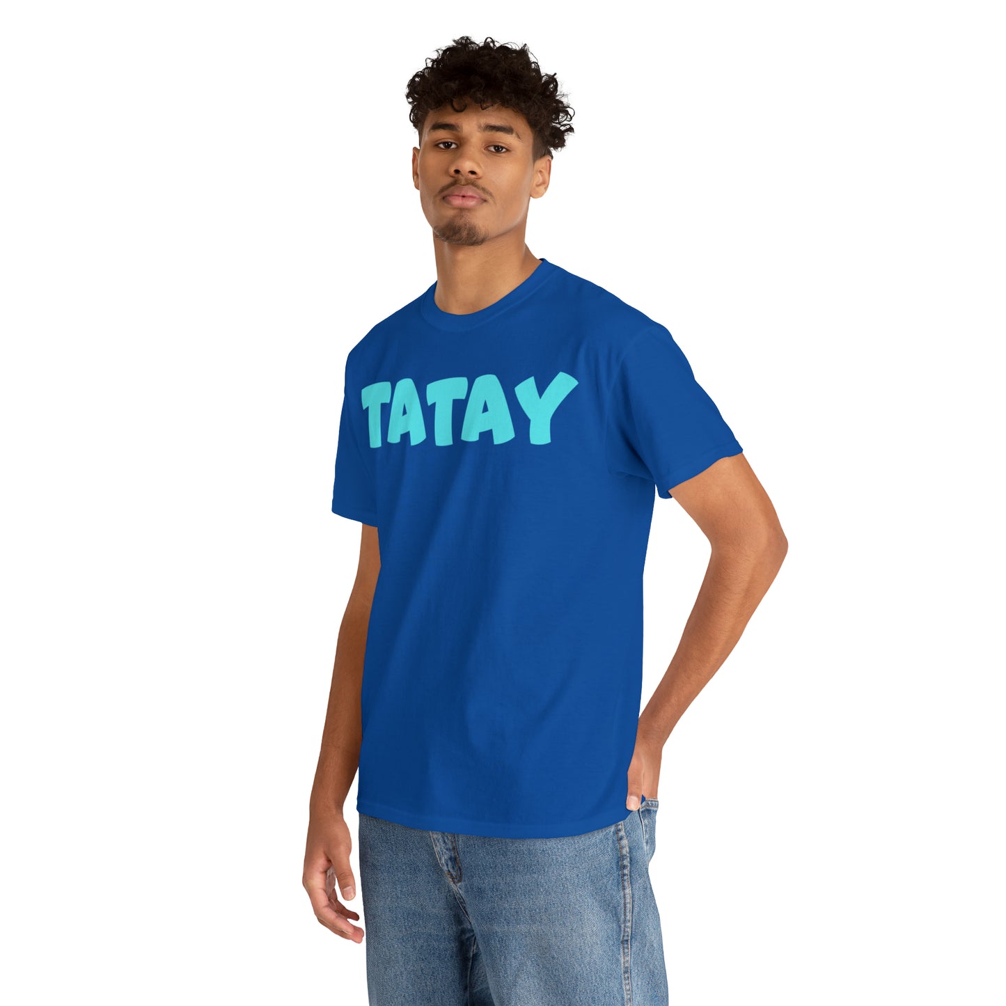 TATAY Unisex Heavy Cotton T-Shirt | Filipino | Tagalog | Father | Dad | Family