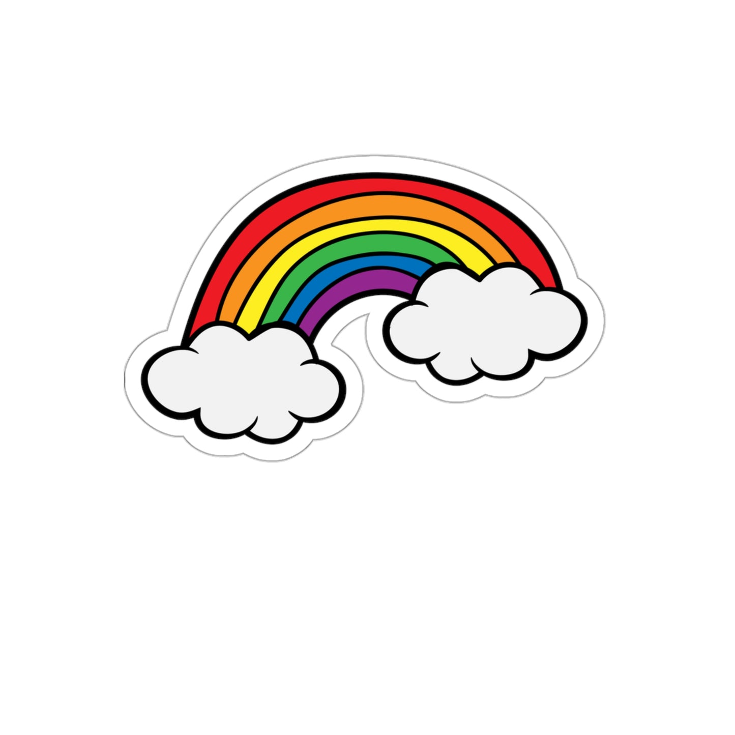 RAINBOW Die-Cut Stickers