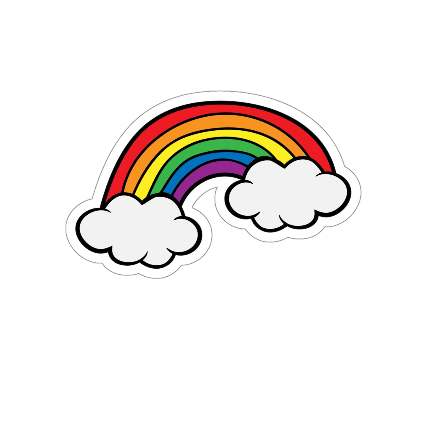 RAINBOW Die-Cut Stickers