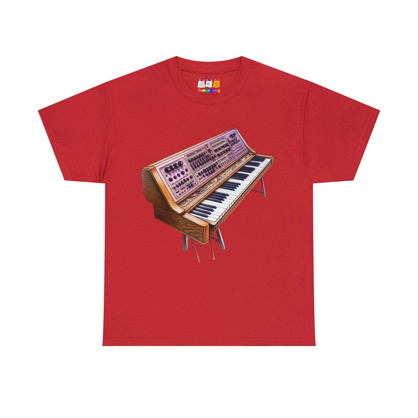 Polyphonic Synthesizer Unisex Heavy Cotton T-Shirt | Electronic Music | Beat Making | Hip Hop | Music Production