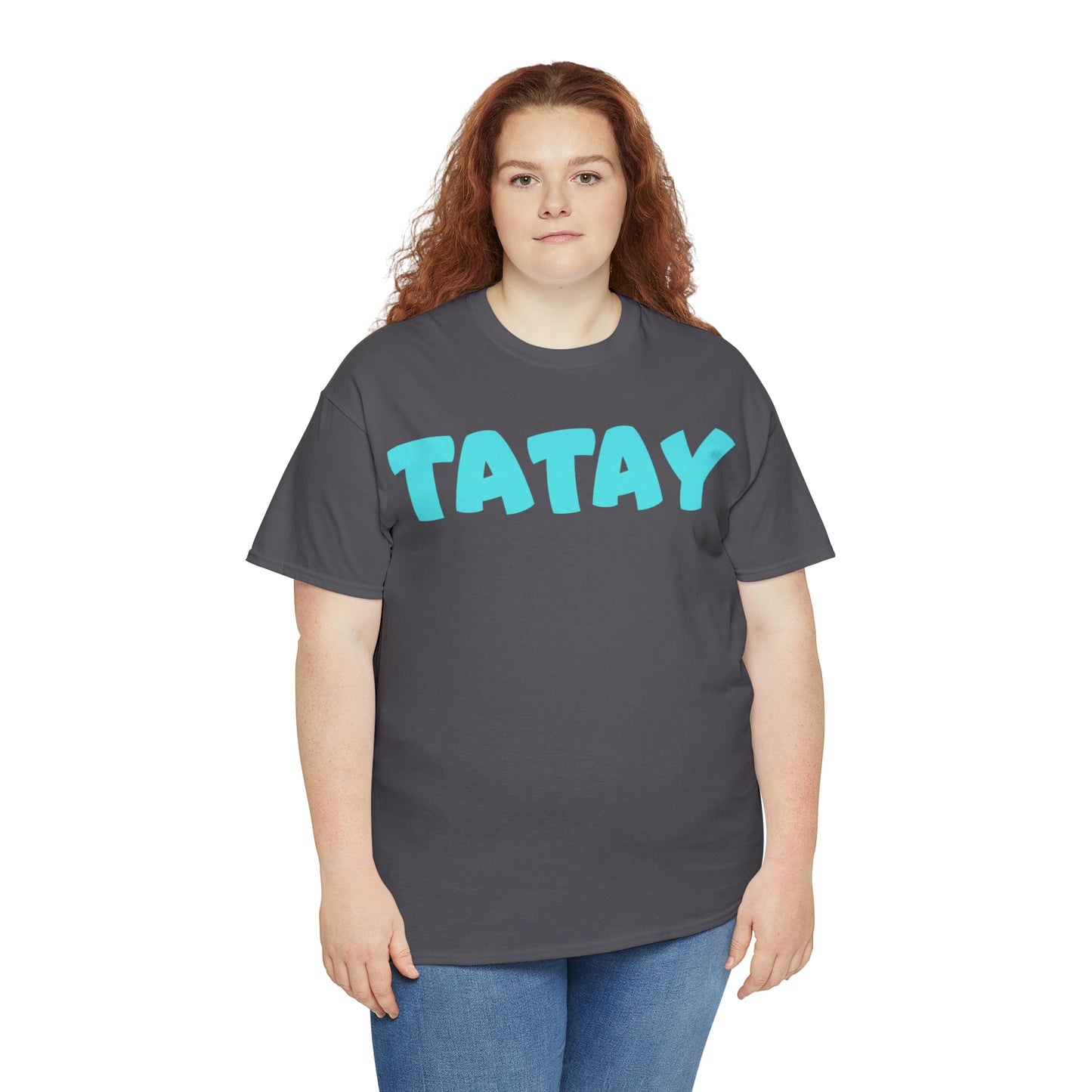 TATAY Unisex Heavy Cotton T-Shirt | Filipino | Tagalog | Father | Dad | Family
