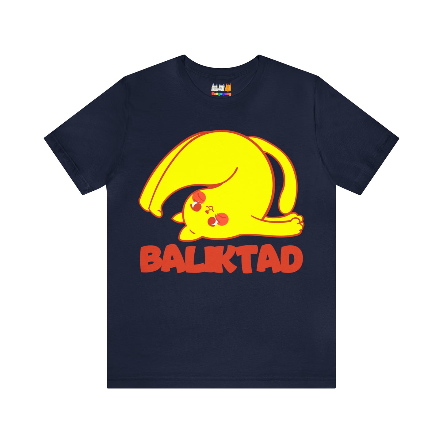 Baliktad Unisex Jersey Short Sleeve T-Shirt | Tagalog | Filipino | Cats | Cat lover