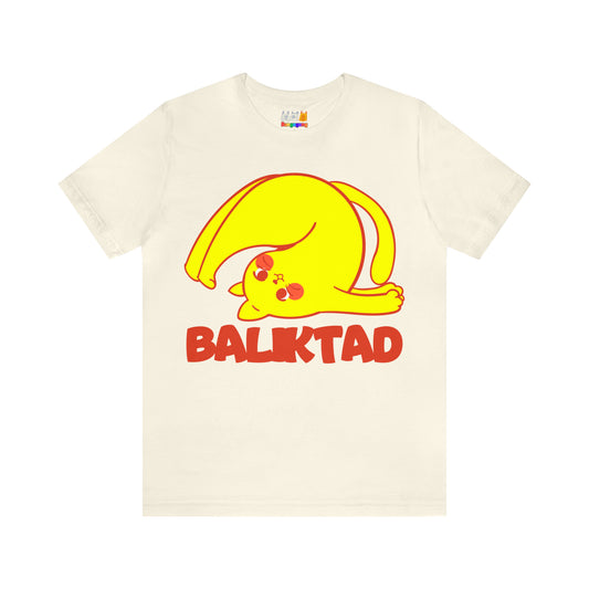Baliktad Unisex Jersey Short Sleeve T-Shirt | Tagalog | Filipino | Cats | Cat lover