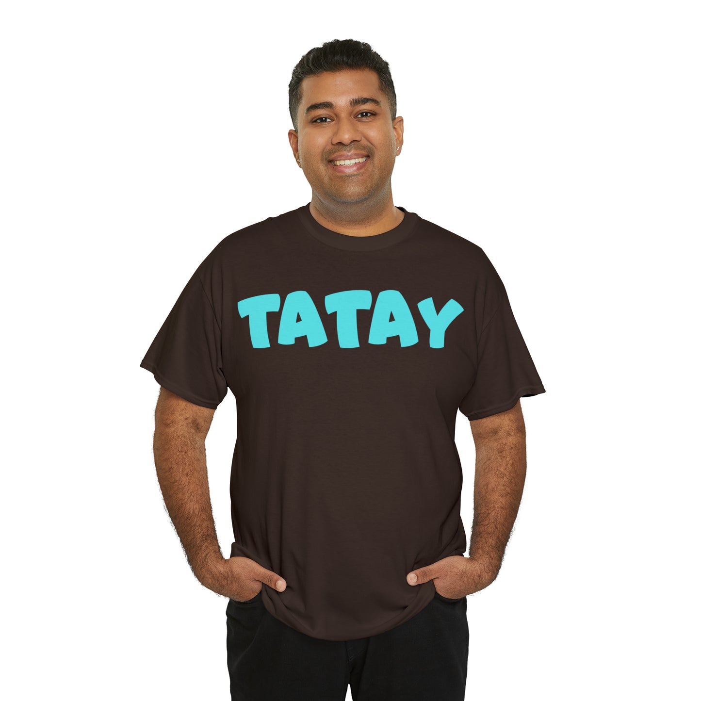TATAY Unisex Heavy Cotton T-Shirt | Filipino | Tagalog | Father | Dad | Family
