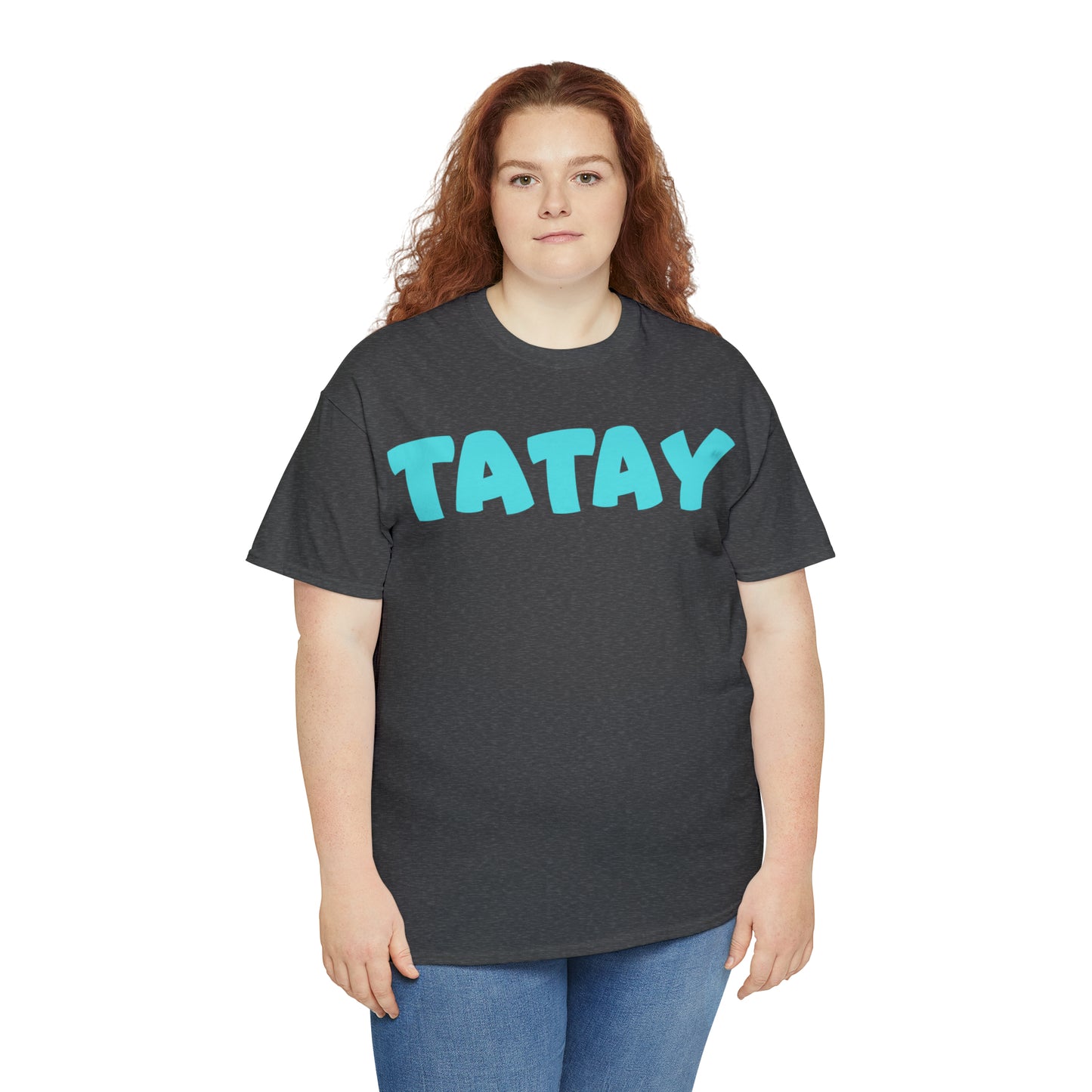 TATAY Unisex Heavy Cotton T-Shirt | Filipino | Tagalog | Father | Dad | Family