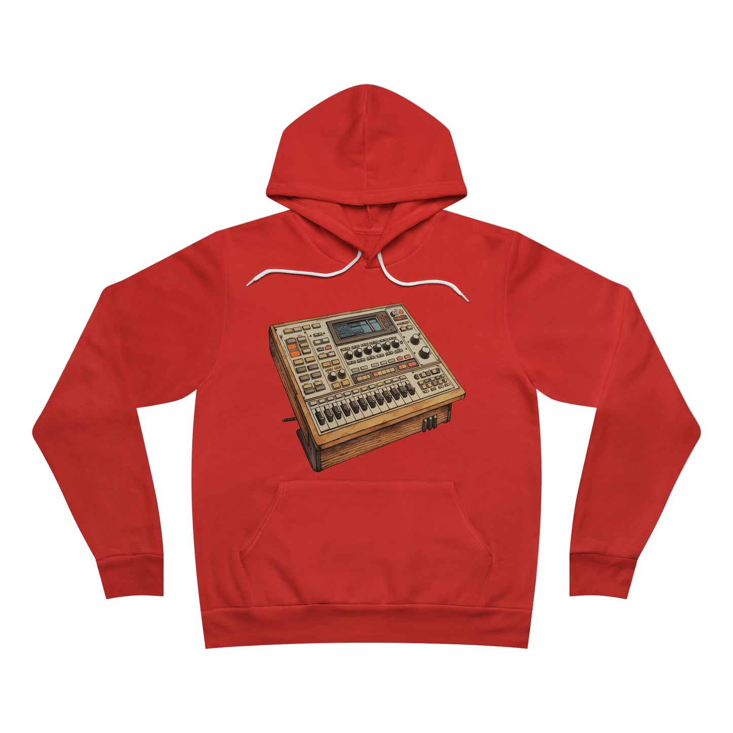 Analog Drum Machine Unisex Premium Hoodie | Beats | Music | Producer | Music Production | Musician |