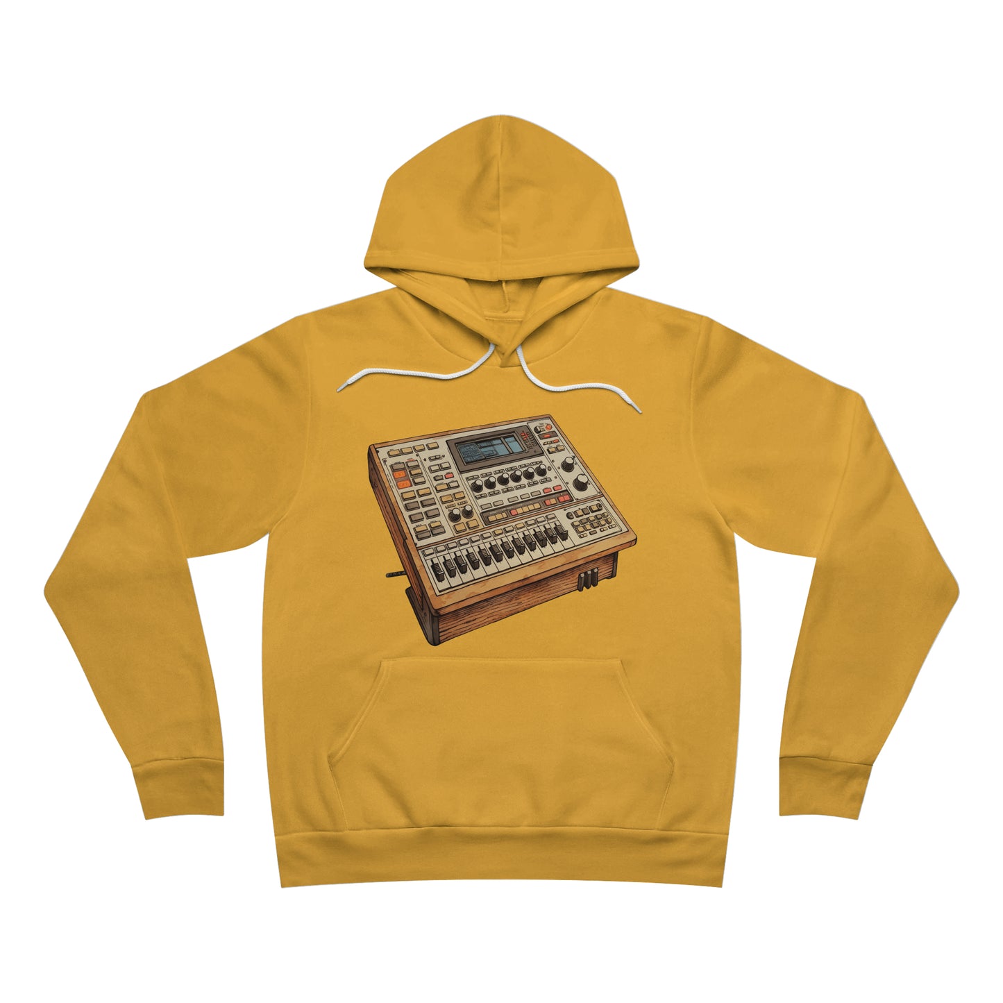 Analog Drum Machine Unisex Premium Hoodie | Beats | Music | Producer | Music Production | Musician |