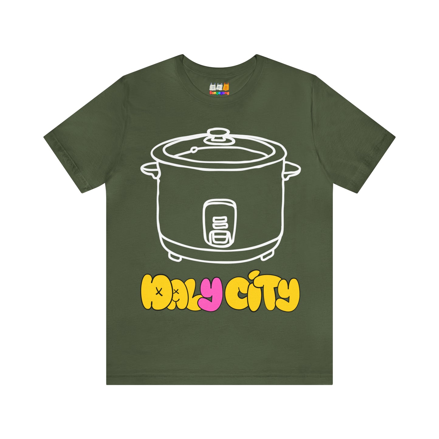 DALY CITY Rice Cooker Unisex Jersey Short Sleeve T-Shirt | San Francisco | Bay Area | California | West Coast