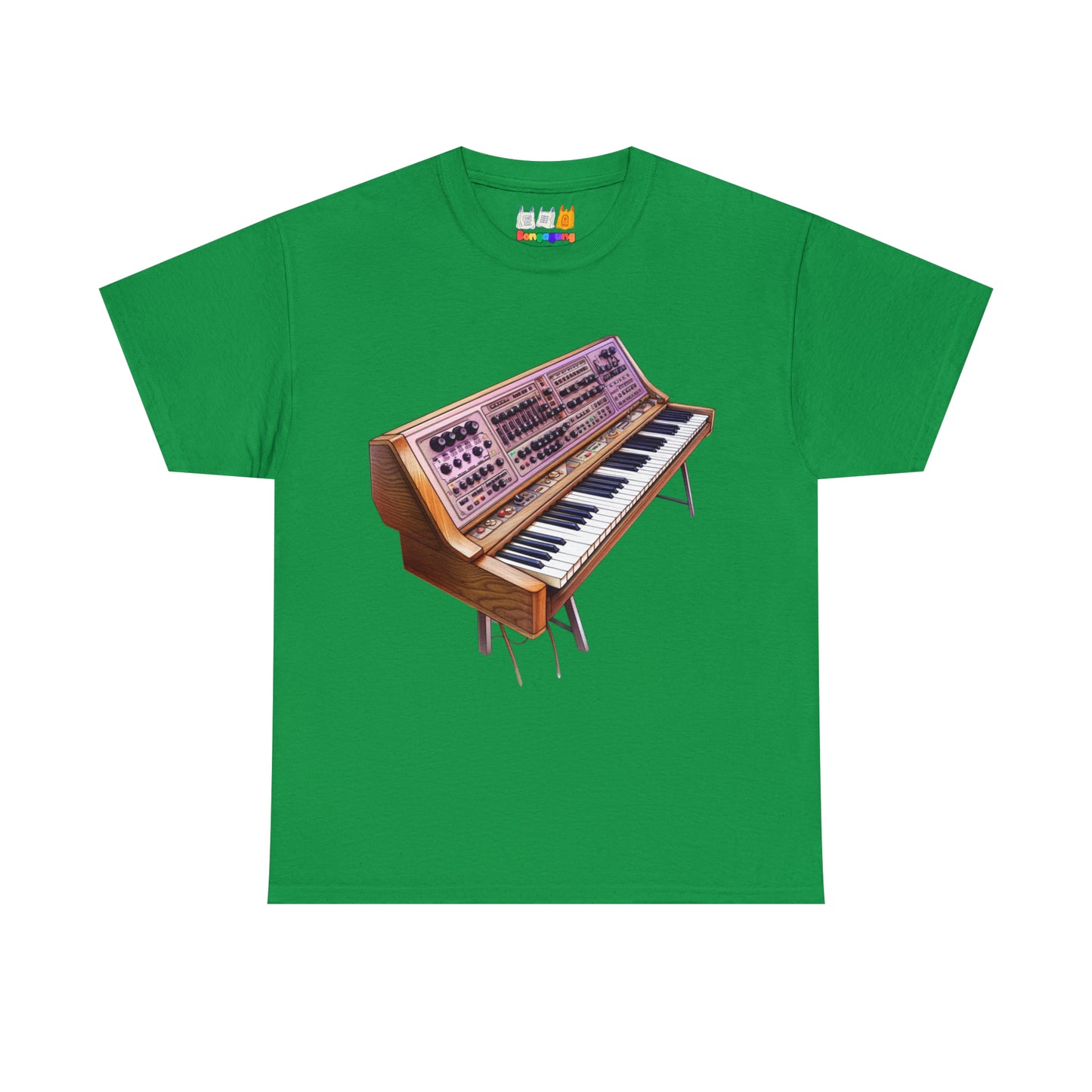 Polyphonic Synthesizer Unisex Heavy Cotton T-Shirt | Electronic Music | Beat Making | Hip Hop | Music Production