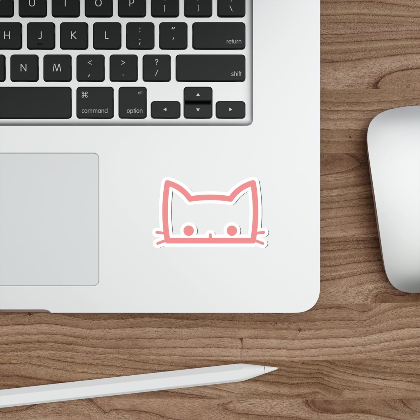 Pink Cat-Die-Cut Stickers | Laptop | Car | Skateboard | Luggage | Phone | Waterproof