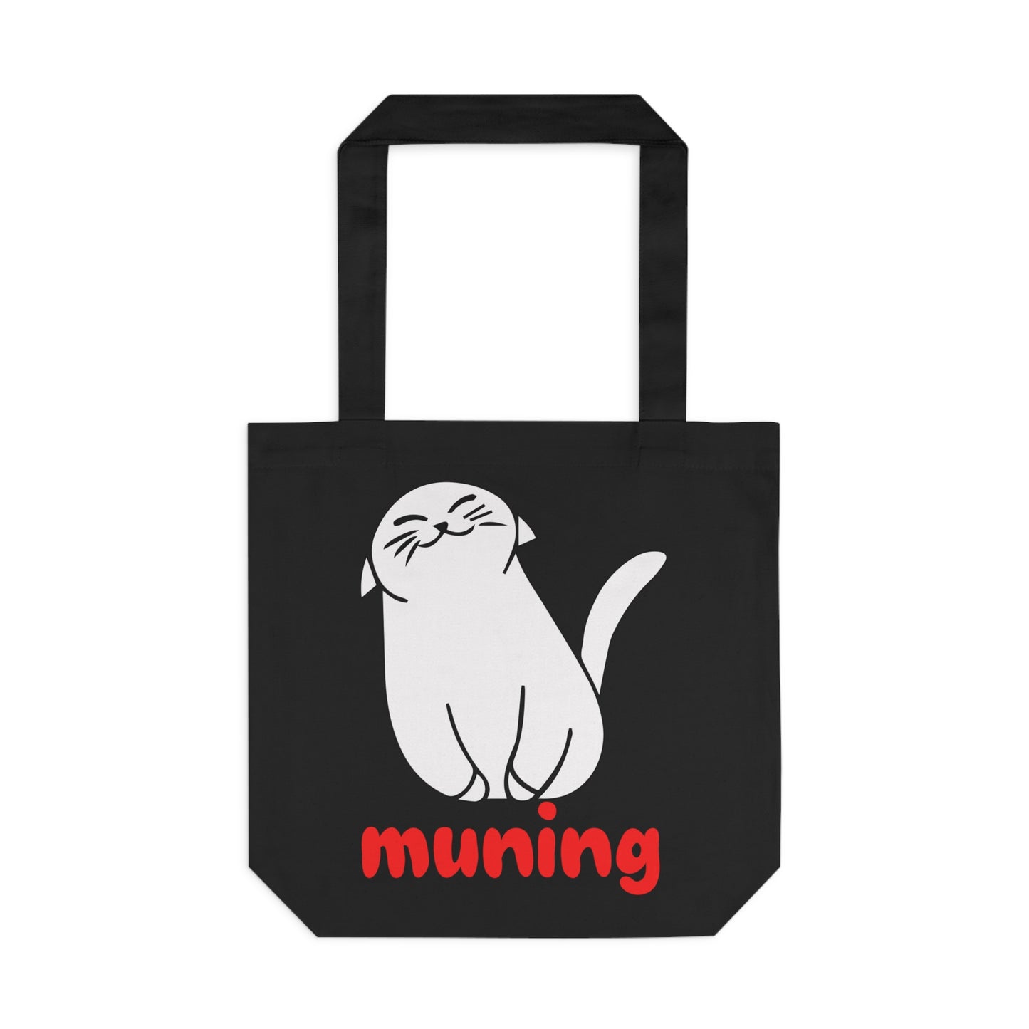 MUNING -- Cotton Tote Bag | Cats | Cat lover | Filipino | Tagalog