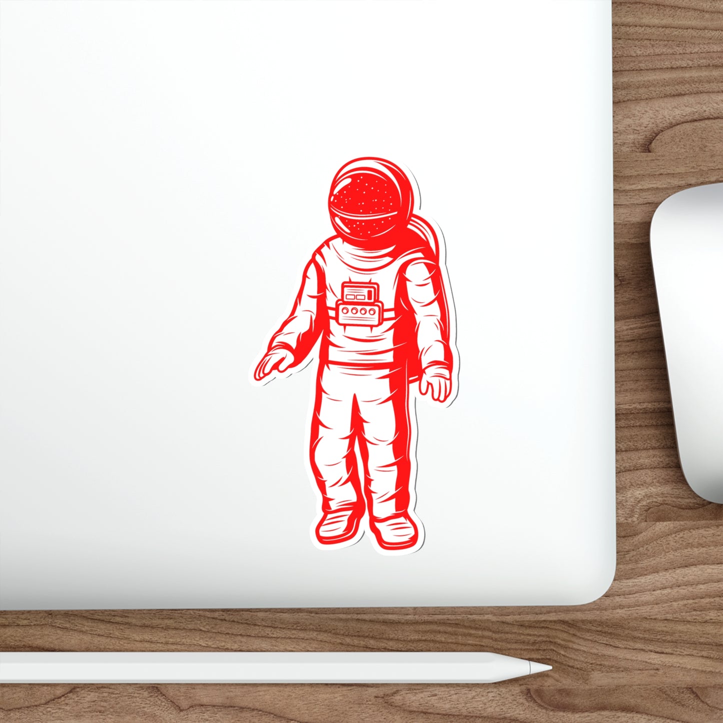 ASTRONAUT Die-Cut Stickers SkateBoard Bike Car Scooter Laptop Cell Phone Water Bottle