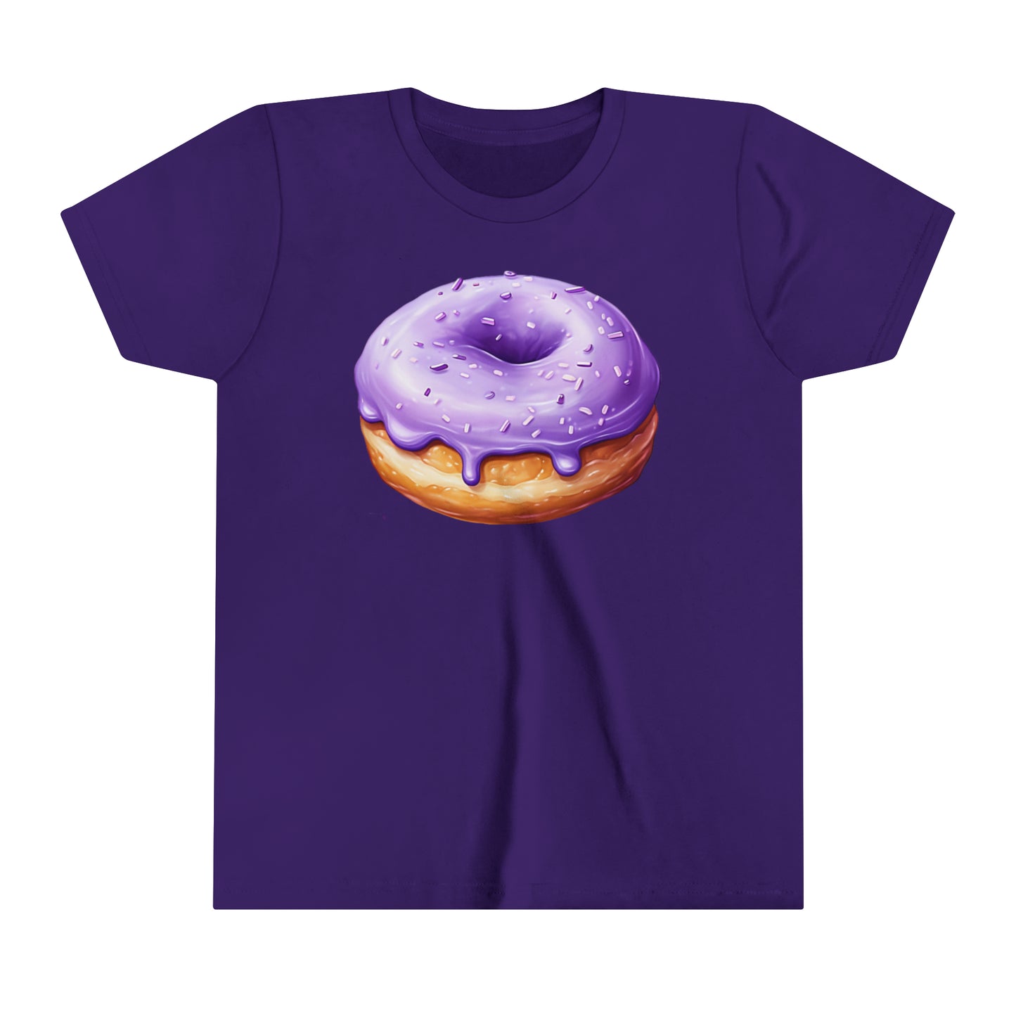 UBE DONUT Kids Short Sleeve T-Shirt | Filipino | Dessert | Purple Yam | Philippines