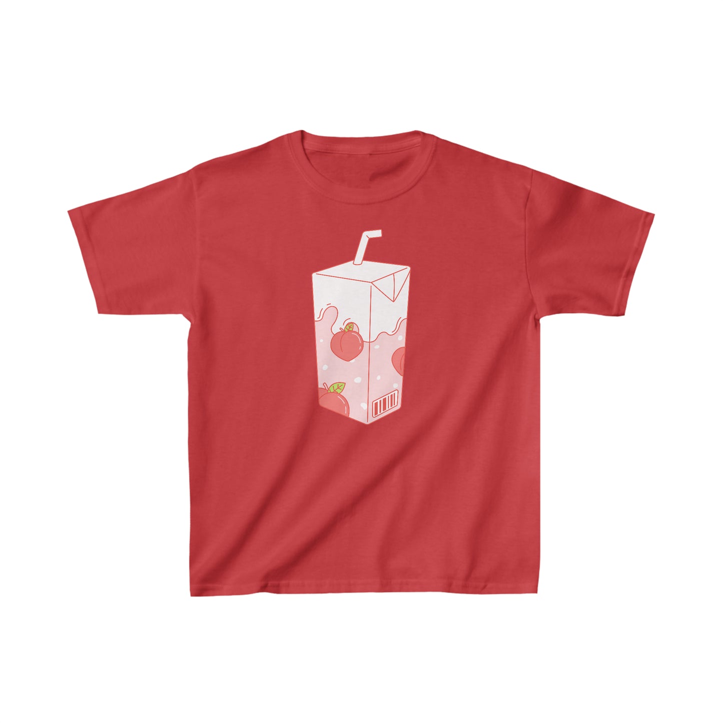 FRUIT MILK - Kid's Heavy Cotton T-Shirt | Fruit Juice Box | Milk carton