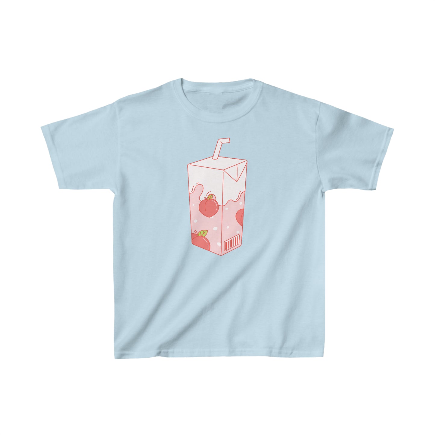 FRUIT MILK - Kid's Heavy Cotton T-Shirt | Fruit Juice Box | Milk carton