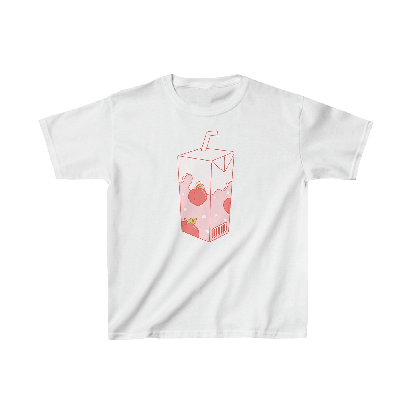 FRUIT MILK - Kid's Heavy Cotton T-Shirt | Fruit Juice Box | Milk carton