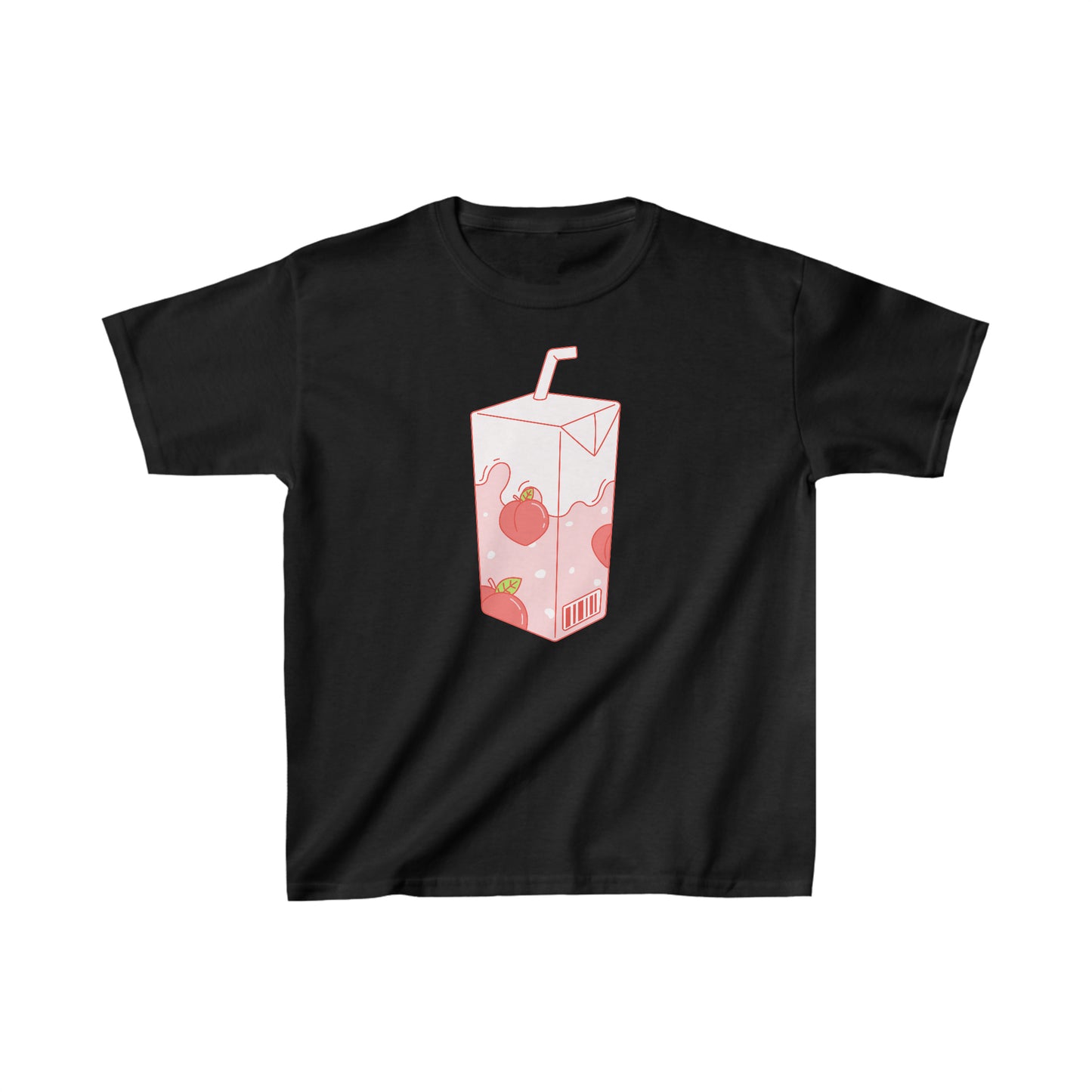 FRUIT MILK - Kid's Heavy Cotton T-Shirt | Fruit Juice Box | Milk carton