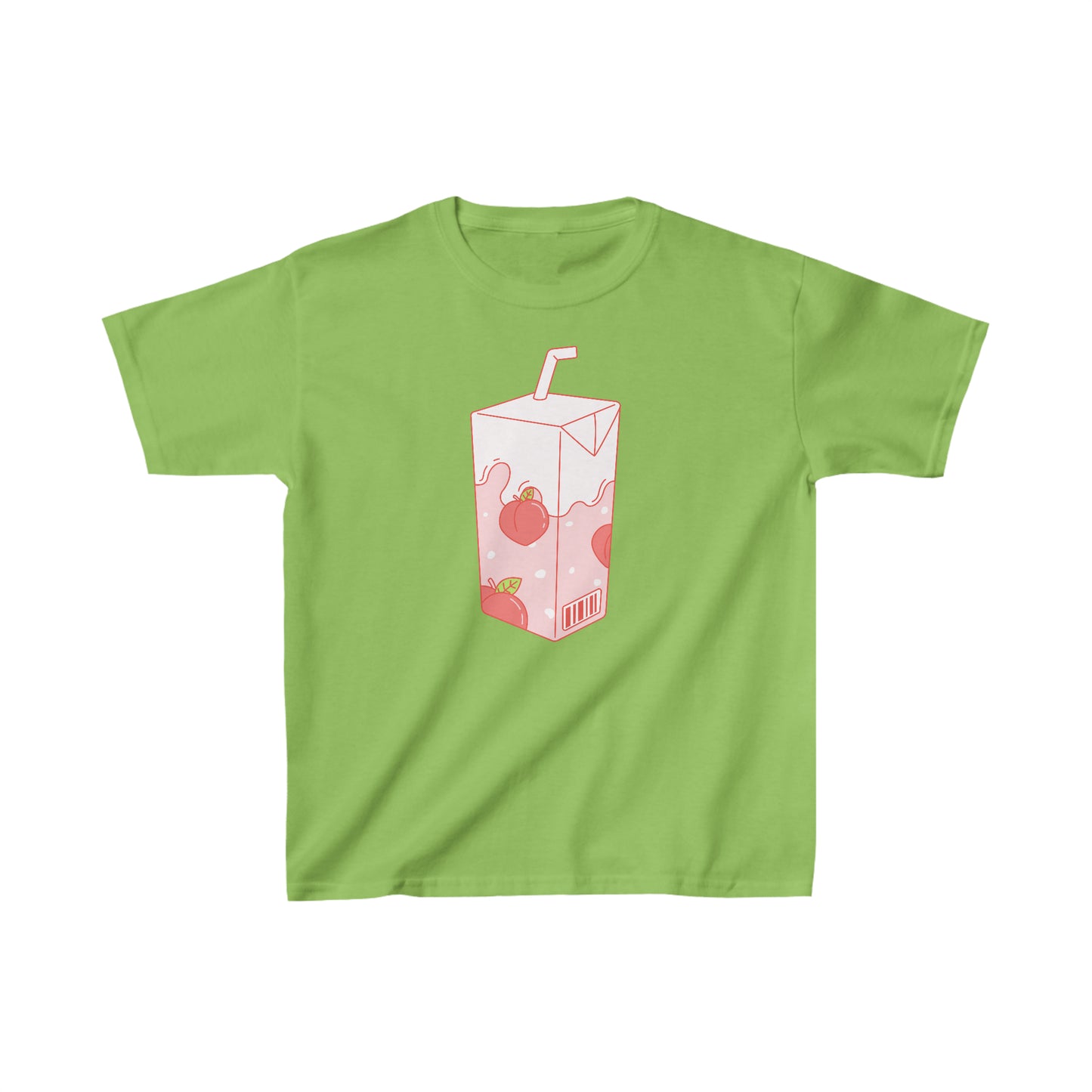 FRUIT MILK - Kid's Heavy Cotton T-Shirt | Fruit Juice Box | Milk carton