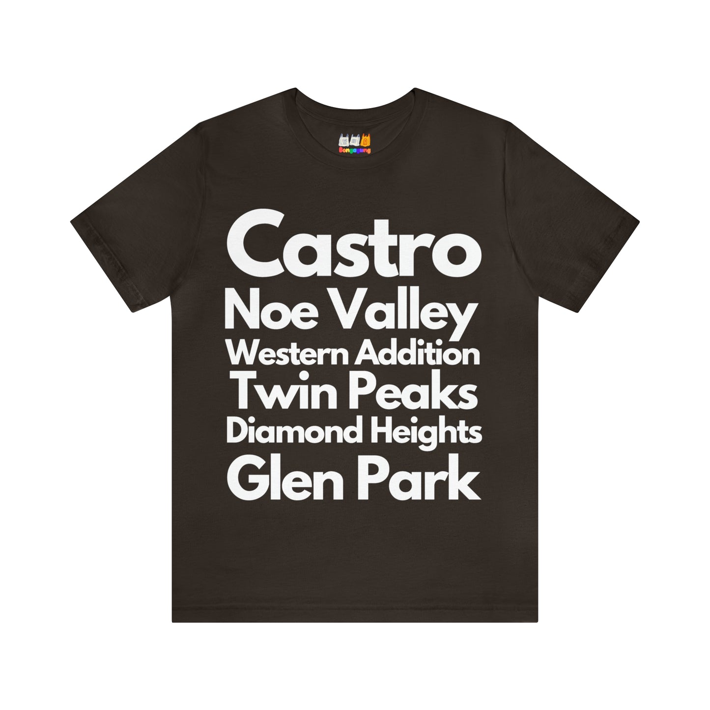 SAN FRANCISCO CASTRO Unisex Jersey Short Sleeve T-Shirt | San Francisco | Bay Area | California