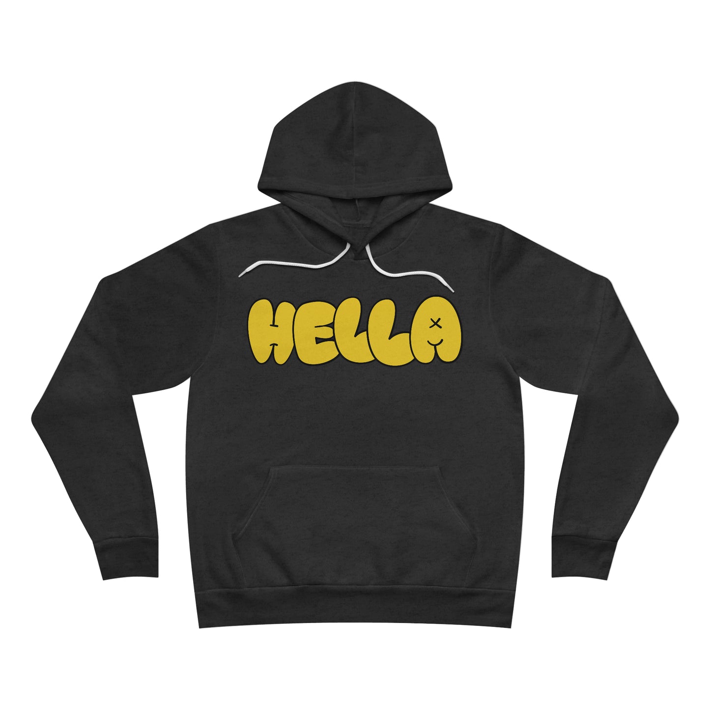 HELLA - Unisex Sponge Fleece Pullover Hoodie | Oakland | East Bay | San Francisco | Norcal | Northern California