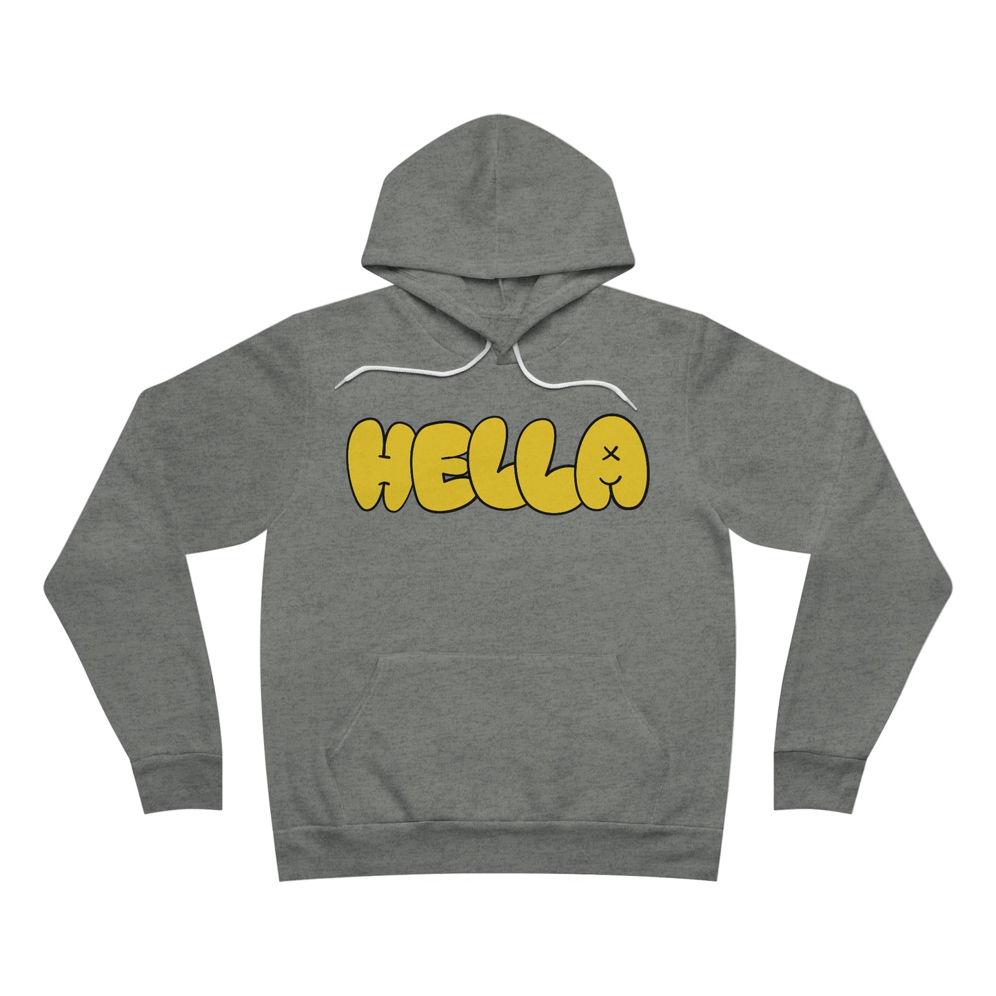 HELLA - Unisex Sponge Fleece Pullover Hoodie | Oakland | East Bay | San Francisco | Norcal | Northern California