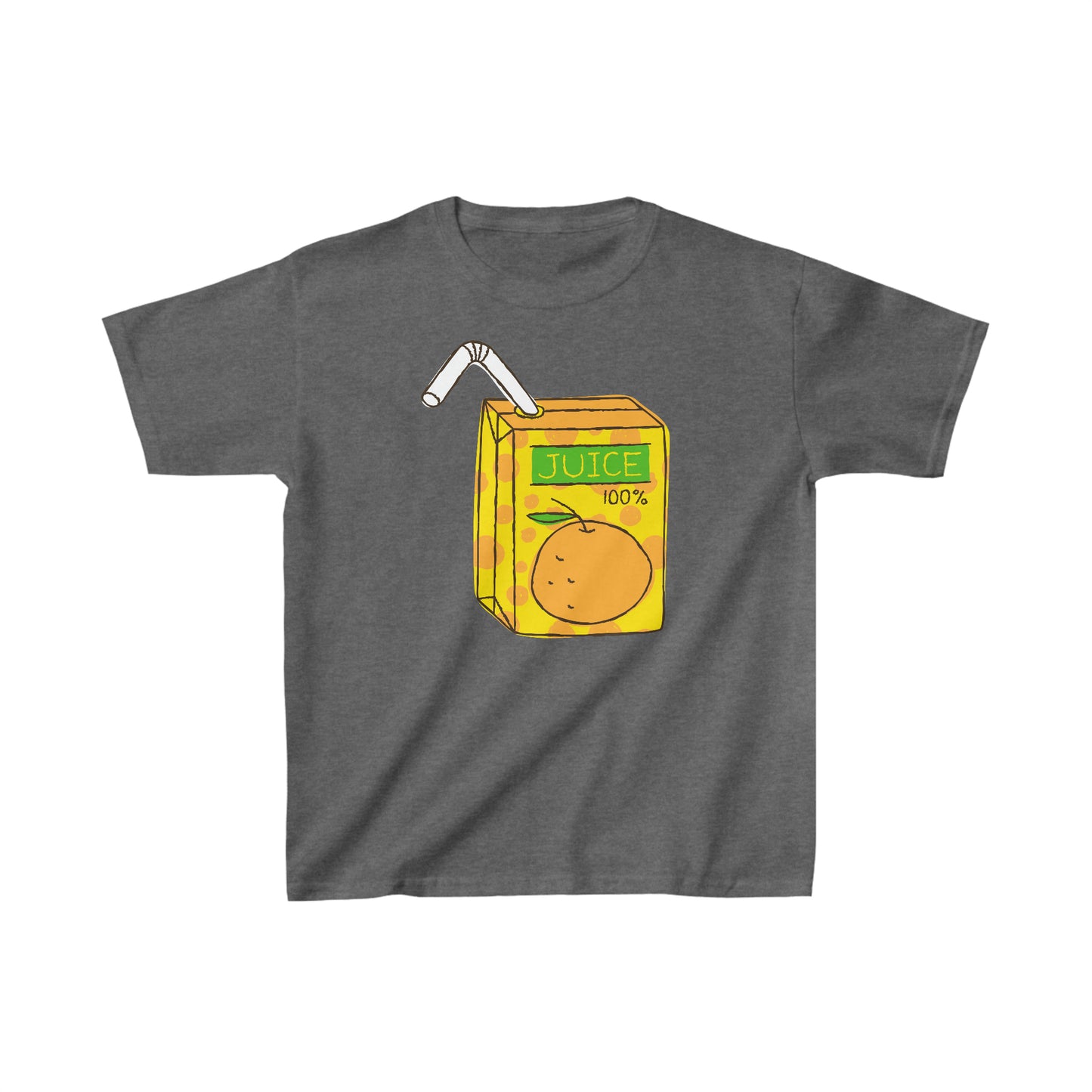 LEMON JUICE BOX Kids Heavy Cotton Tee juice box t-shirt snack t-shirt kid's clothing