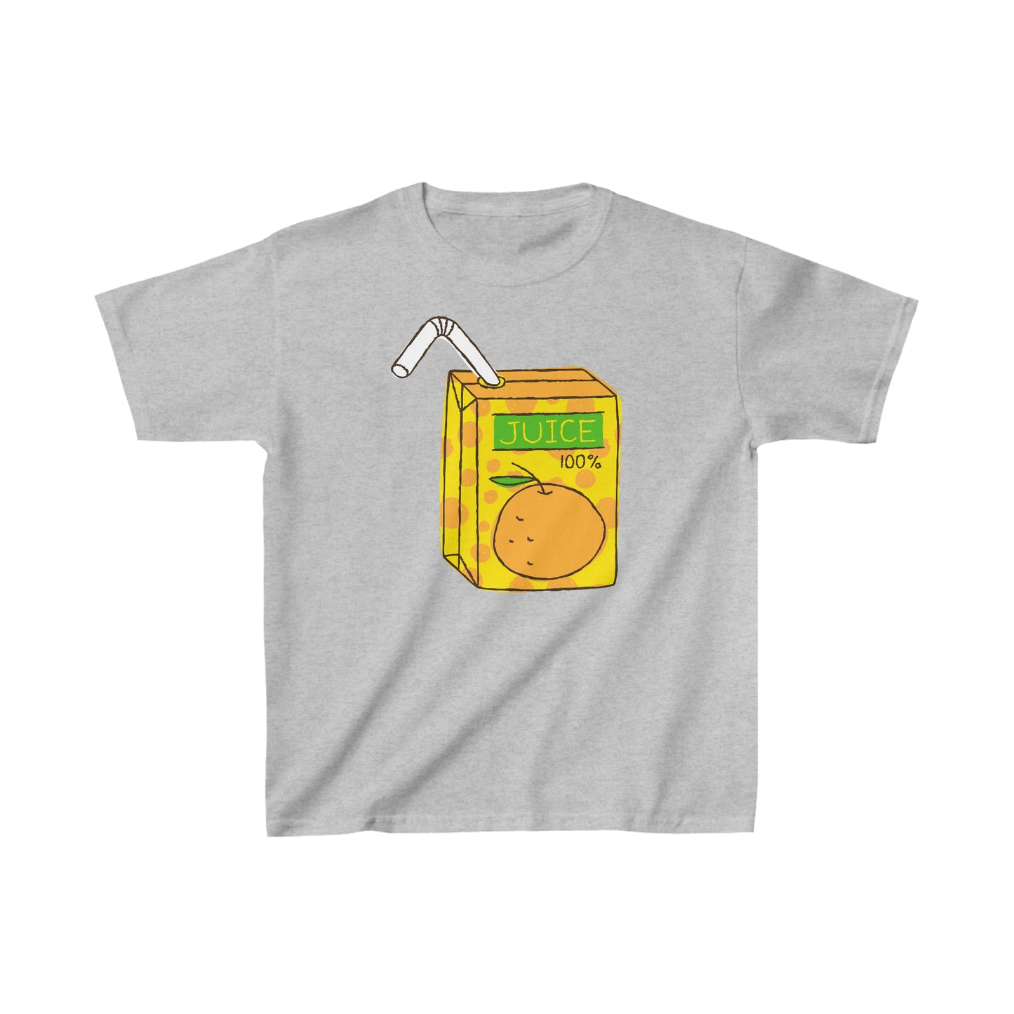 LEMON JUICE BOX Kids Heavy Cotton Tee juice box t-shirt snack t-shirt kid's clothing