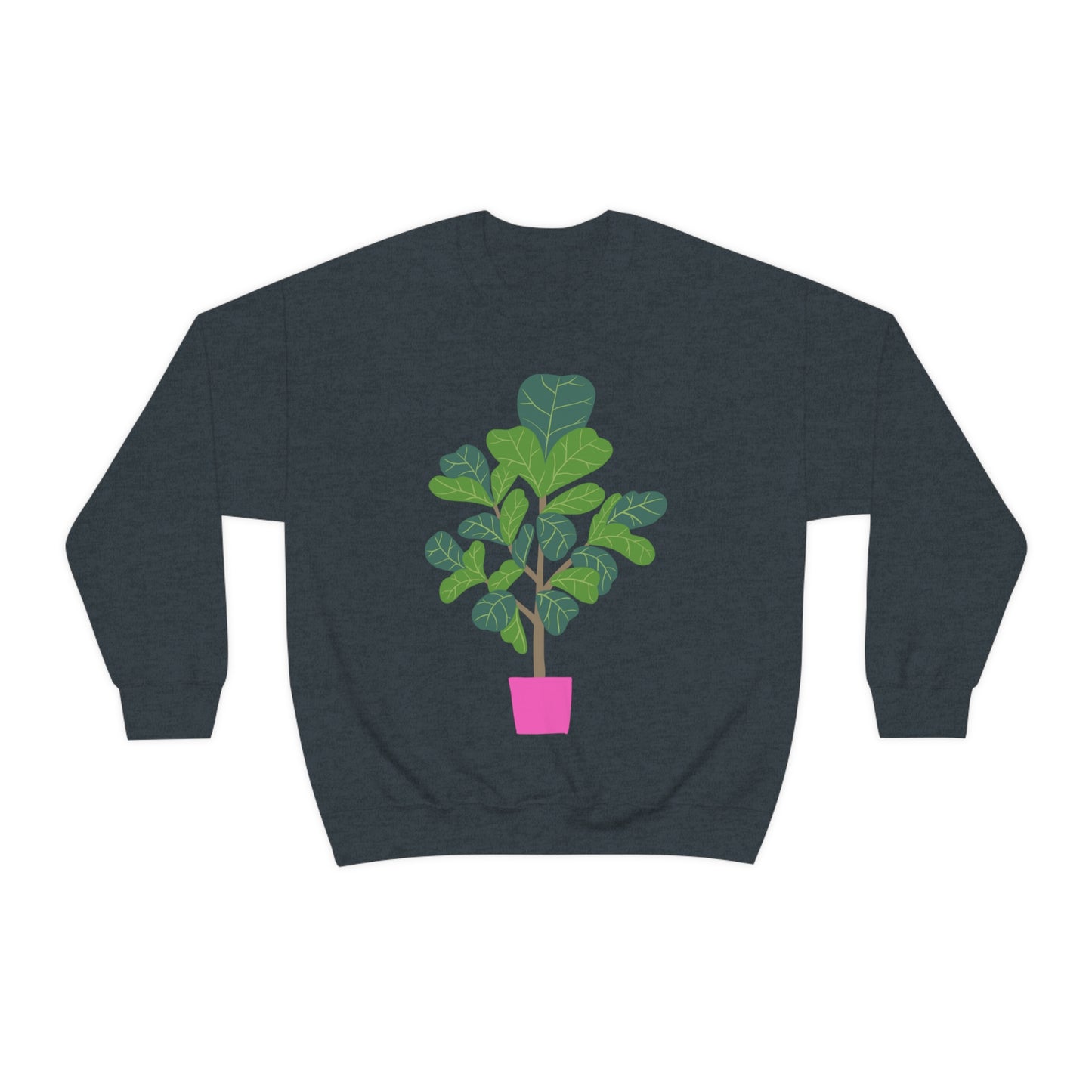 FIDDLE LEAF FIG  Unisex Heavy Blend™ Crewneck Sweatshirt |  House plants