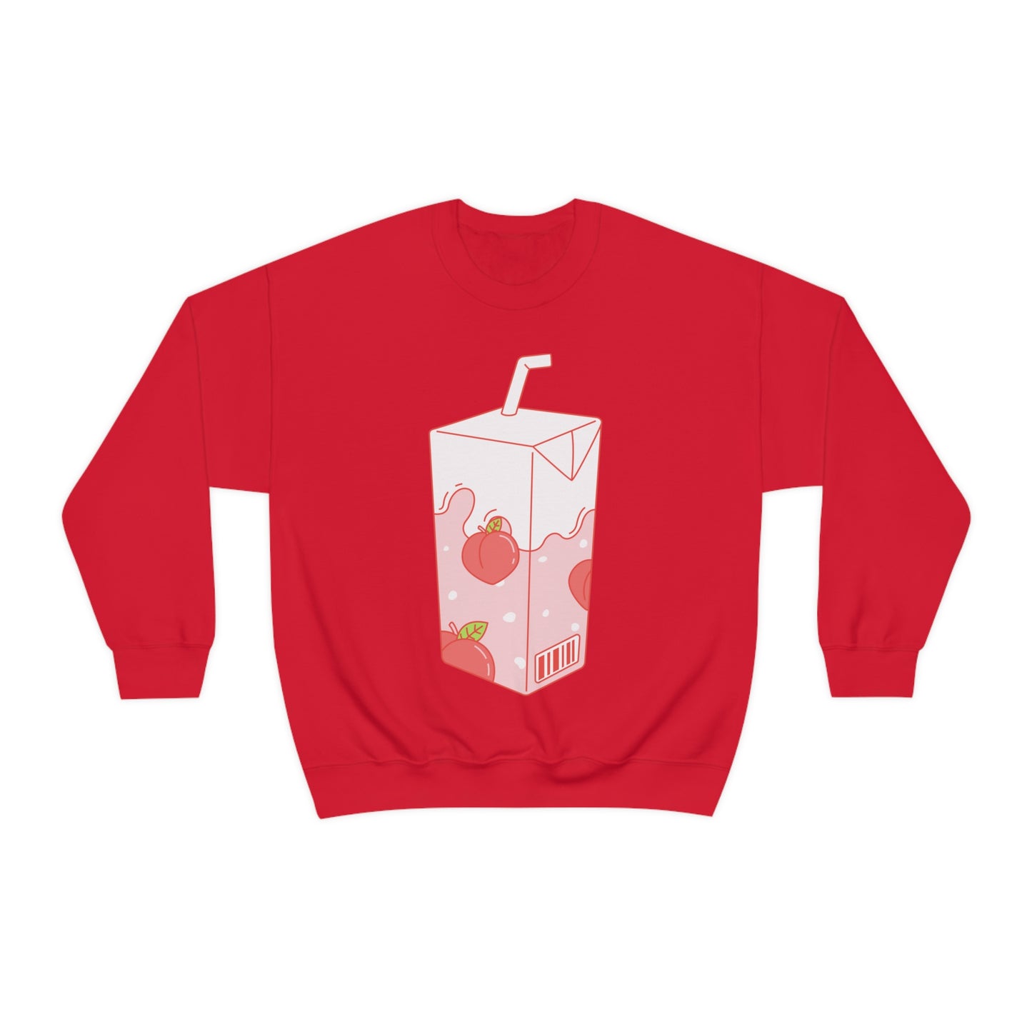 FRUIT MILK Unisex Heavy Blend™ Crewneck Sweatshirt | Juice box | Milk carton