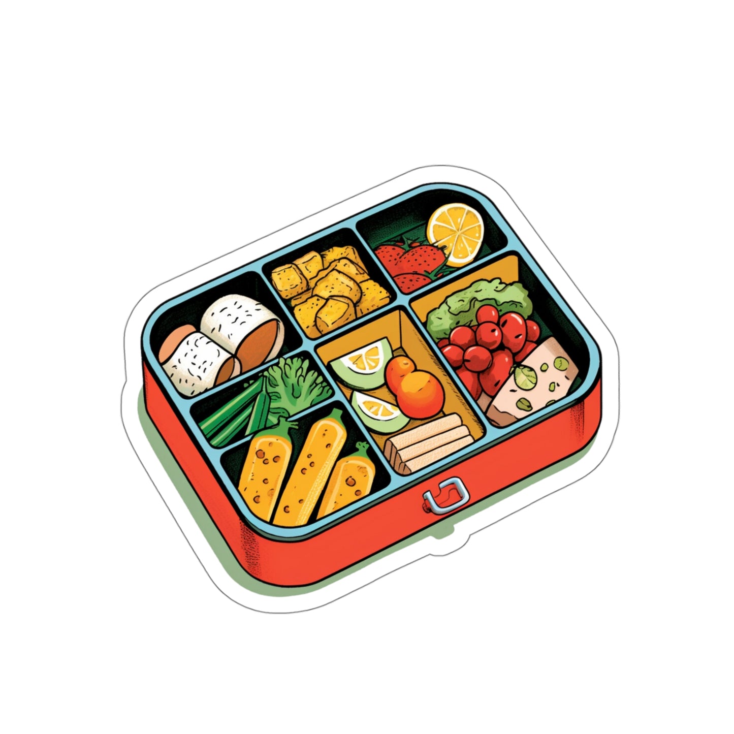 BENTO BOX - Die-Cut Stickers | Japanese | Traditional | Lunchbox