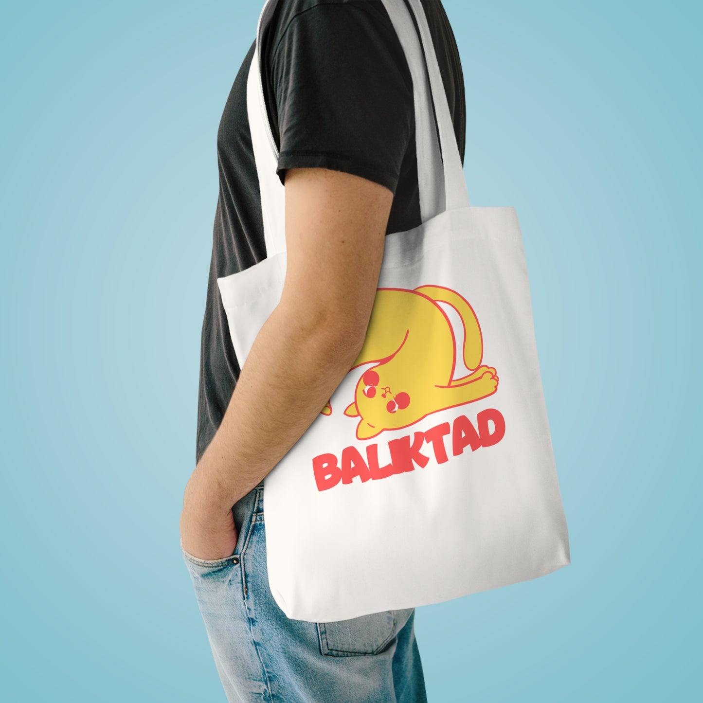 BALIKTAD - Cotton Tote Bag | Cats | Cat lover | Filipino | Tagalog