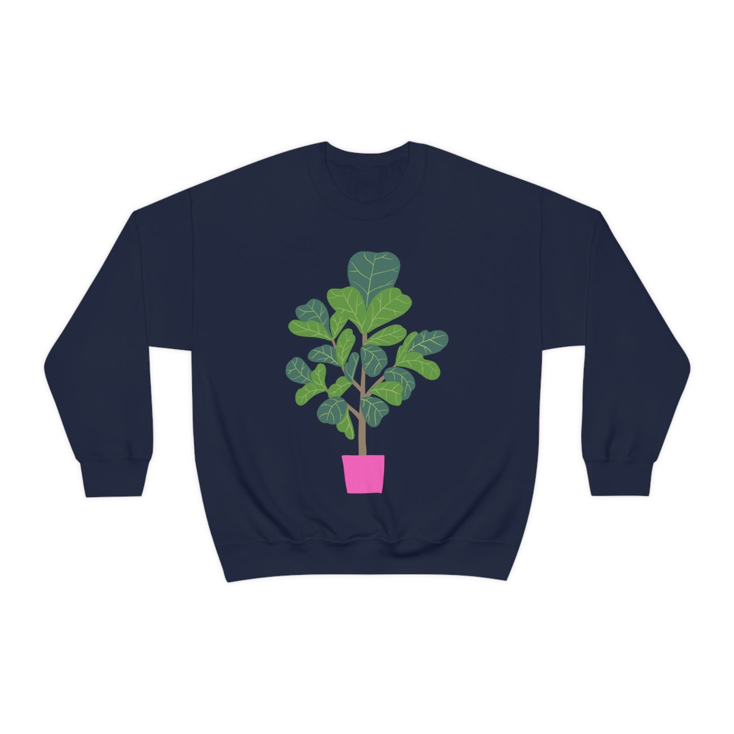 FIDDLE LEAF FIG  Unisex Heavy Blend™ Crewneck Sweatshirt |  House plants