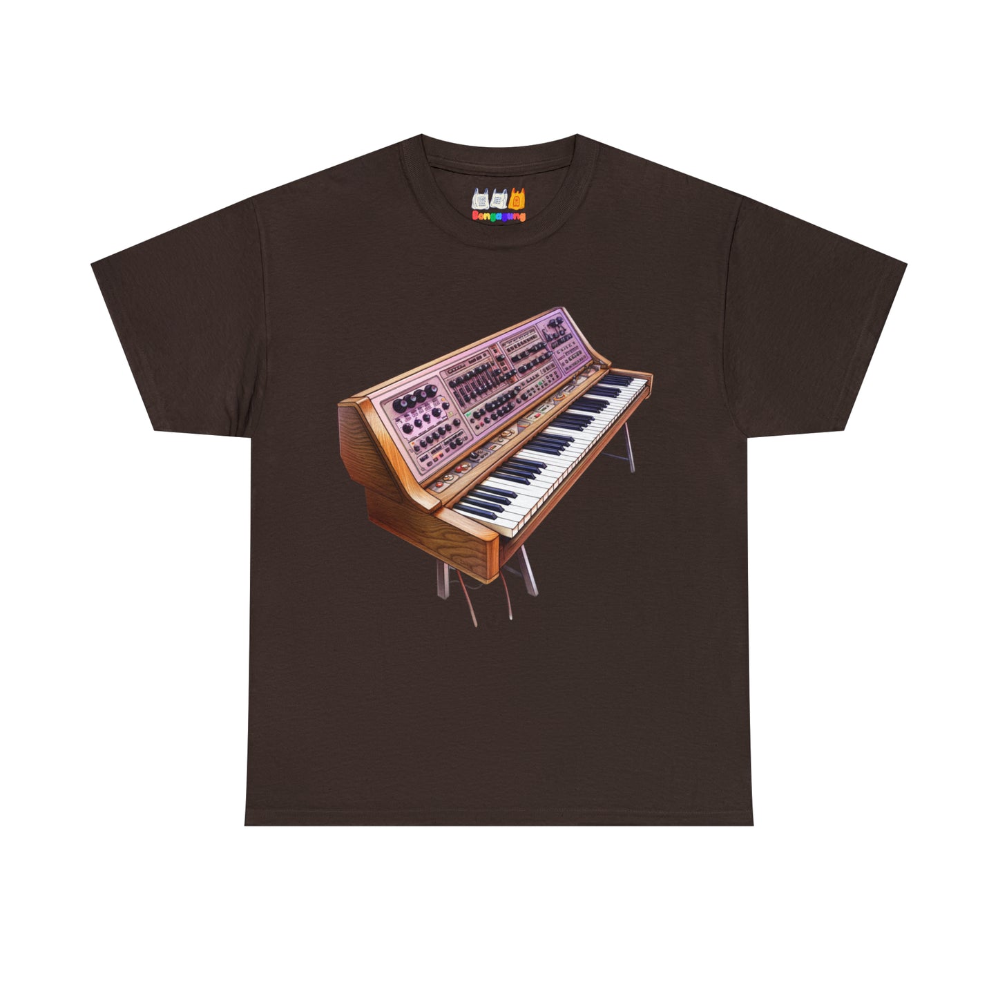 Polyphonic Synthesizer Unisex Heavy Cotton T-Shirt | Electronic Music | Beat Making | Hip Hop | Music Production