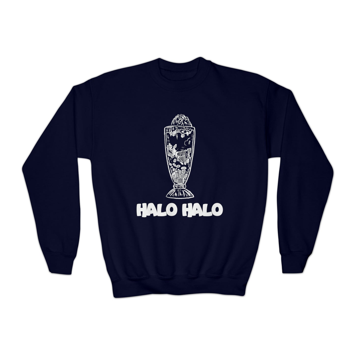 Halo Halo Youth Crewneck Sweatshirt | Filipino | Tagalog