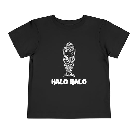 HALO HALO Toddler Short Sleeve T-Shirt | Filipino | Tagalog | Dessert
