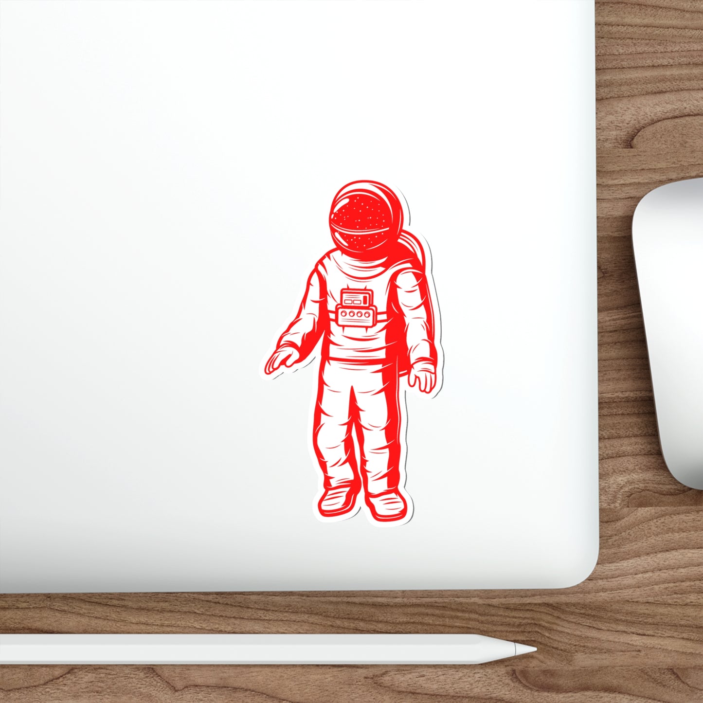 ASTRONAUT Die-Cut Stickers SkateBoard Bike Car Scooter Laptop Cell Phone Water Bottle