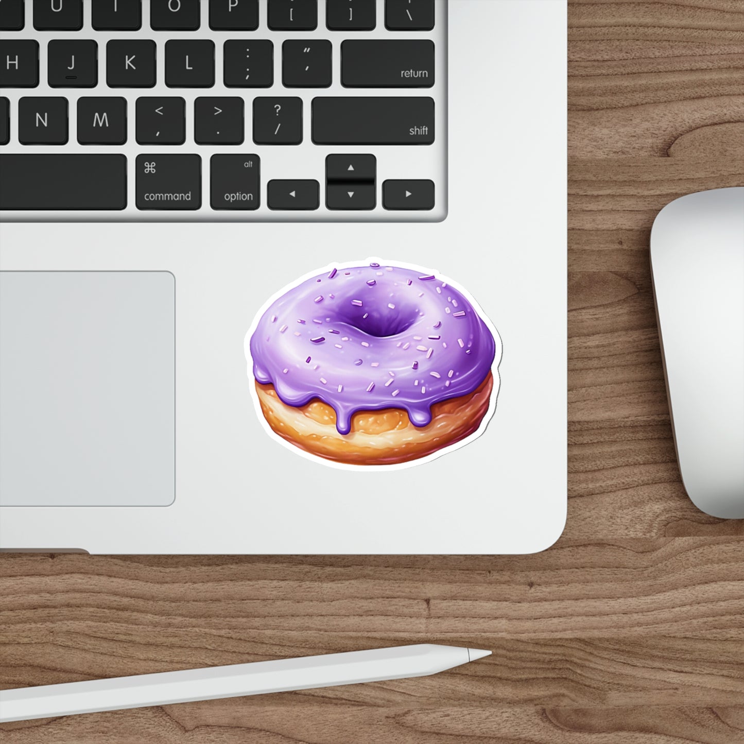 UBE DONUT Die-Cut Stickers | Filipino | Dessert | Purple Yam | Philippines