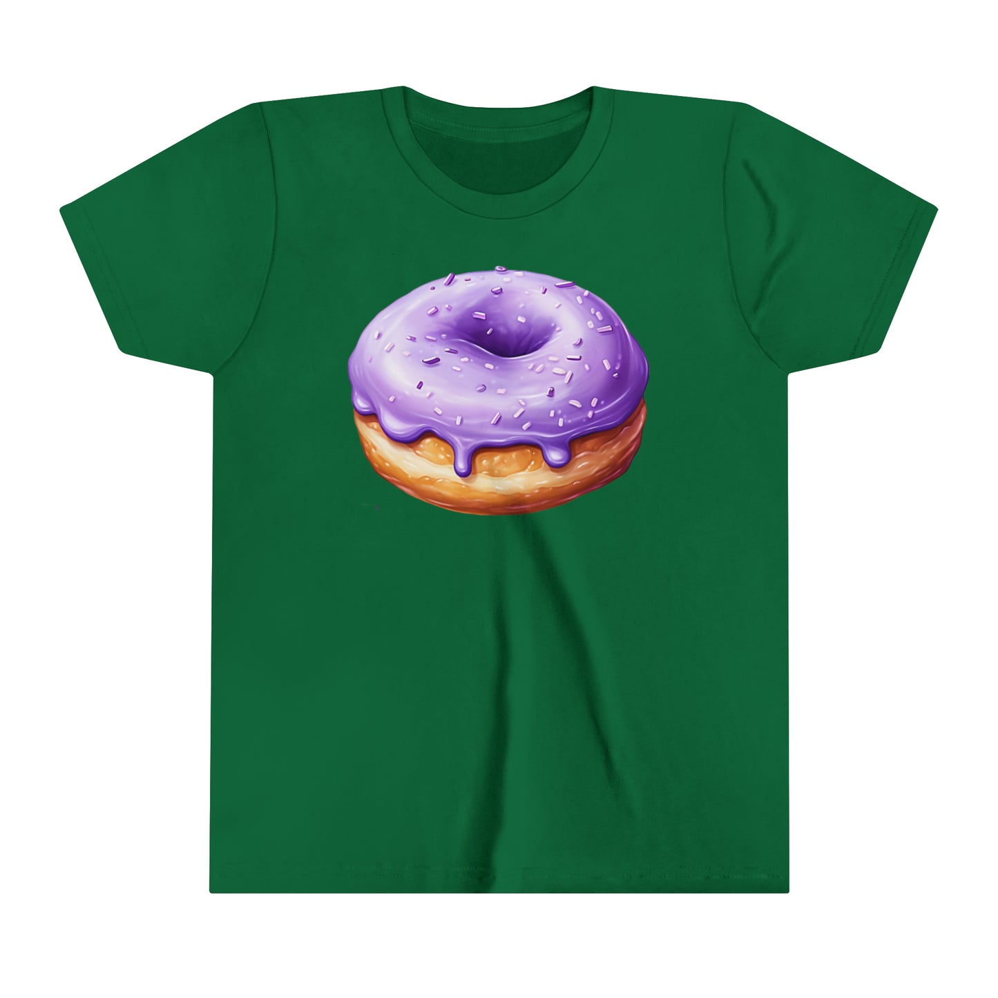 UBE DONUT Kids Short Sleeve T-Shirt | Filipino | Dessert | Purple Yam | Philippines