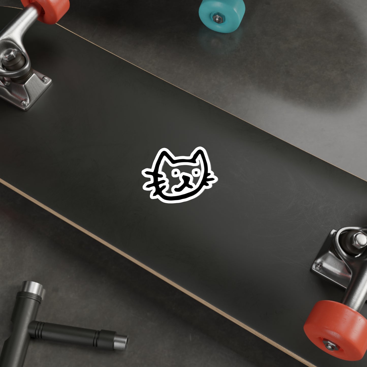 BLACK CAT Die-Cut Stickers Vinyl Stickers Laptop Car Skateboard Luggage Hydroflasks Phone Waterproof