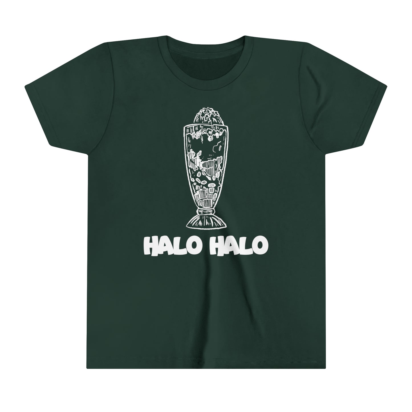 HALO HALO Kids Short Sleeve T-Shirt | Filipino | Tagalog | Dessert