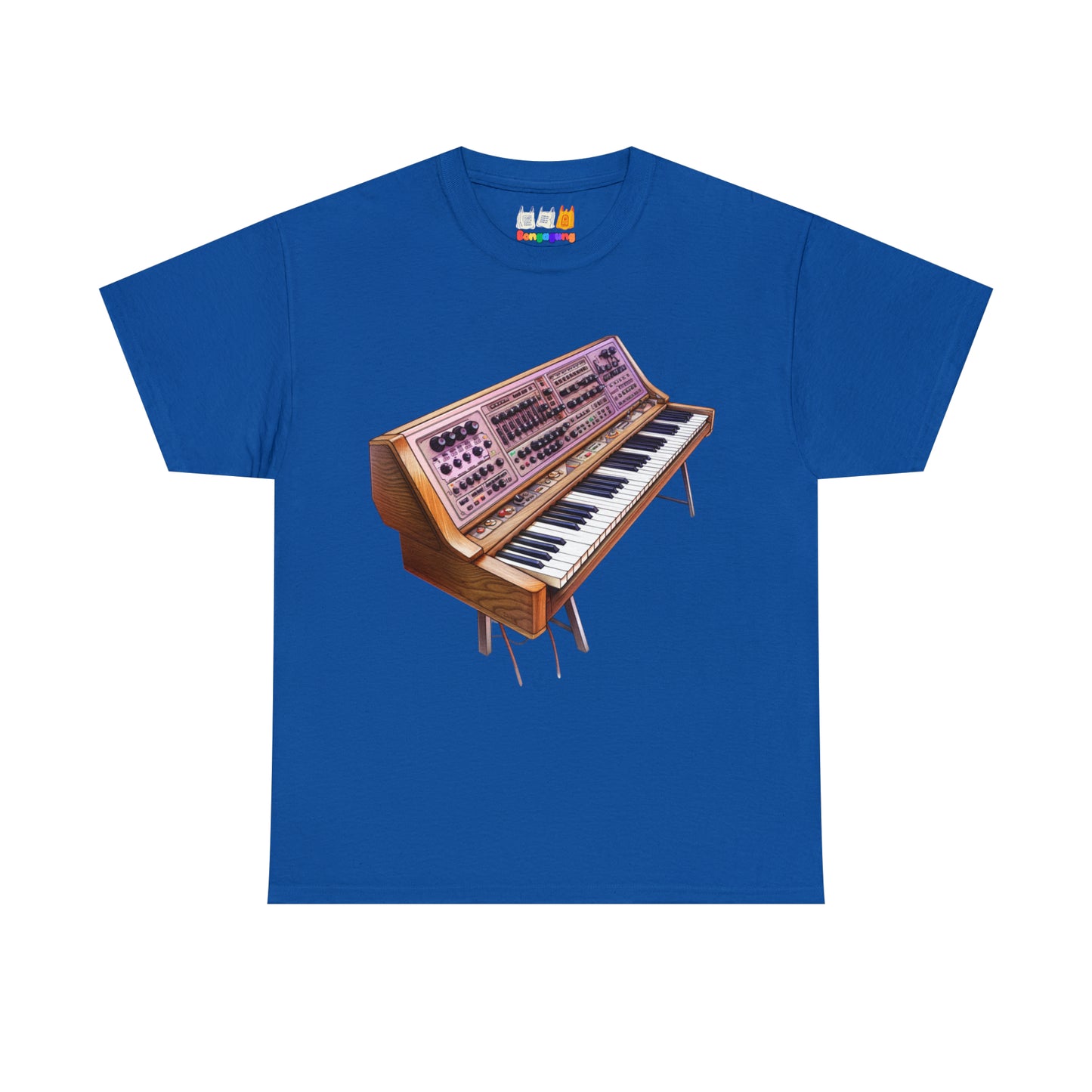 Polyphonic Synthesizer Unisex Heavy Cotton T-Shirt | Electronic Music | Beat Making | Hip Hop | Music Production