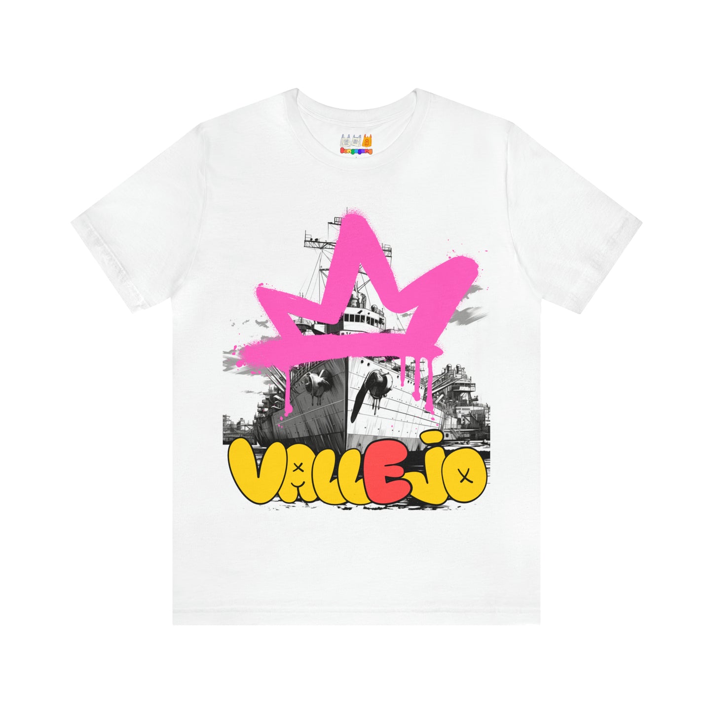 VALLEJO Unisex Jersey Short Sleeve T-Shirt | San Francisco | Bay Area | East Bay | California